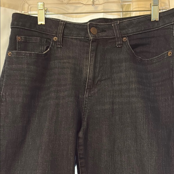 Women's dark Banana Republic jeans wide leg - Picture 2 of 6